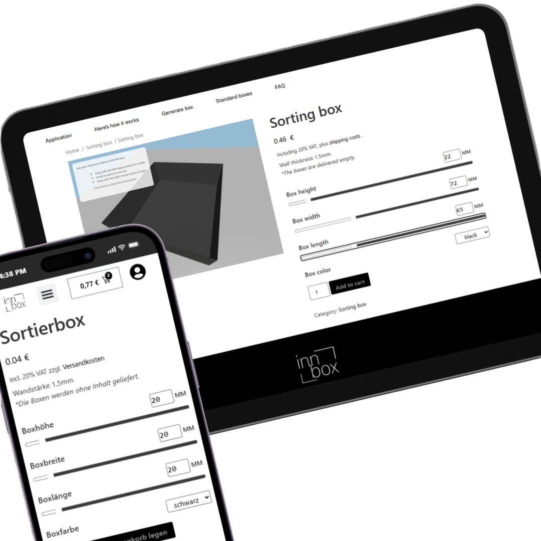 Inn Box — 3D Box Customizer